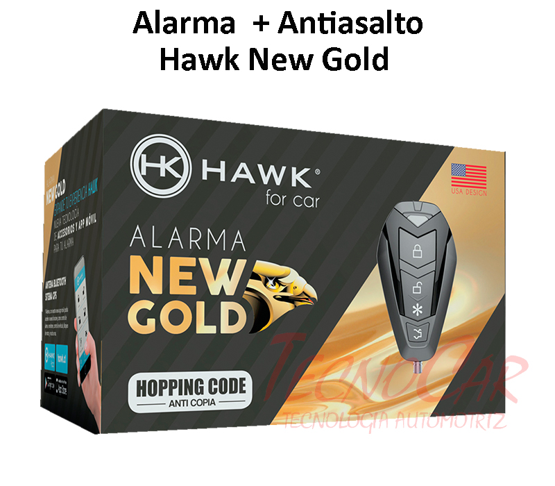 Alarma Hawk Gold con Antiasalto